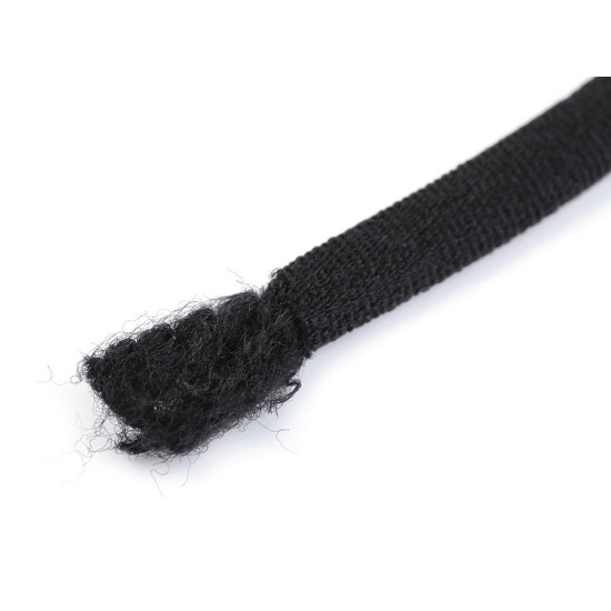Elastic bretele sutien cu umplutură, 5 mm - Negru (1 Metru) Elastic bretele sutien cu umplutură, 5 mm - Negru (1 Metru)