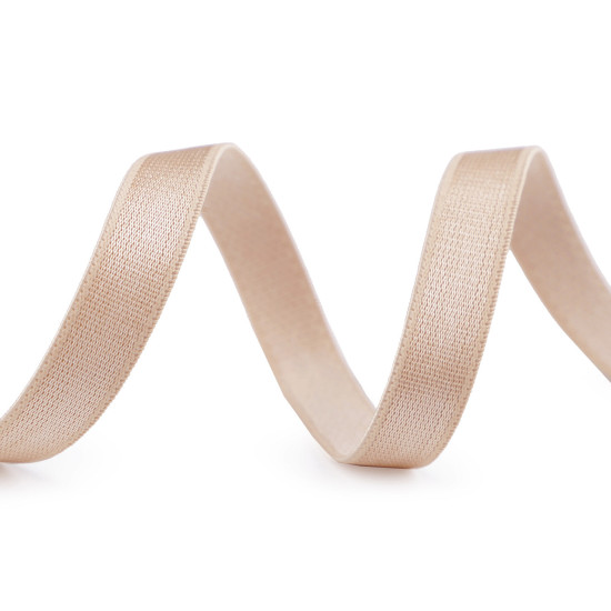 Elastic satinat / bretele sutien, lățime 10 mm - Negru (25 Metri) Elastic satinat / bretele sutien, lățime 10 mm - Negru (25 Metri)