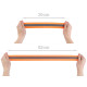 Elastic lat cu bandă reflectorizantă, lățime 40 mm - Portocaliu (45 Metri) Elastic lat cu bandă reflectorizantă, lățime 40 mm - Portocaliu (45 Metri)
