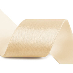 Elastic satinat, lățime 50 mm - Bej deschis (1 Metru)