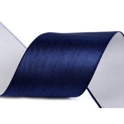 Elastic satinat, lățime 50 mm - Albastru închis (1 Metru)