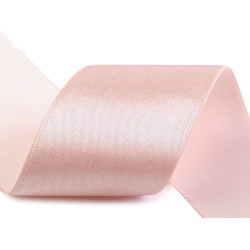 Elastic satinat, lățime 50 mm - Roz pudrat (1 Metru)