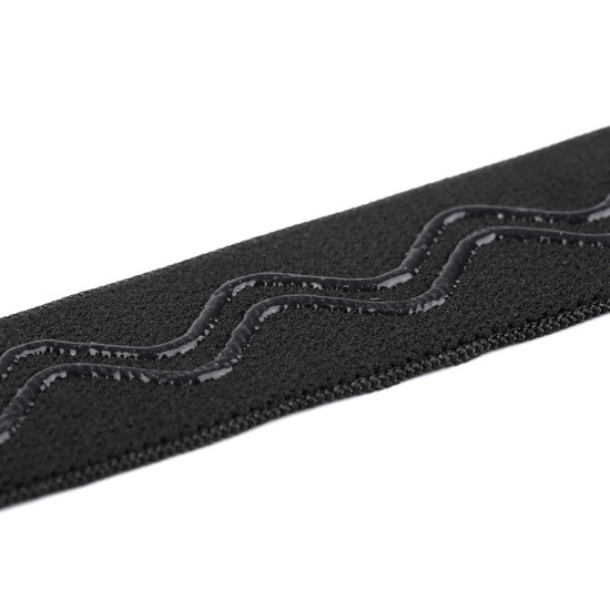Elastic decorativ cu bandă siliconică, lățime 30 mm - Negru (1 Metru) Elastic decorativ cu bandă siliconică, lățime 30 mm - Negru (1 Metru)