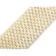 Bandă elastica croșetată tutu, lățime 7 cm - Galben vanilie (1 Metru)