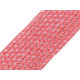 Bandă elastica croșetată tutu, lățime 7 cm - Galben vanilie (1 Metru)