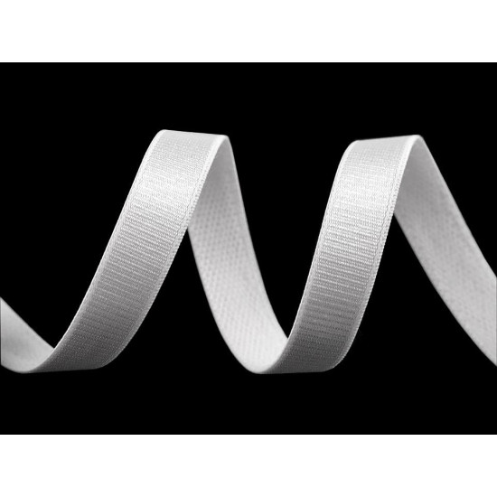 Elastic satinat / bretele sutien, lățime 12 mm - Negru (20 Metri) Elastic satinat / bretele sutien, lățime 12 mm - Negru (20 Metri)