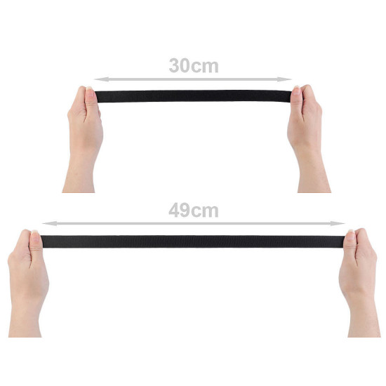 Elastic satinat / bretele sutien, lățime 20 mm - Crem foarte deschis (1 Metru) Elastic satinat / bretele sutien, lățime 20 mm - Crem foarte deschis (1 Metru)