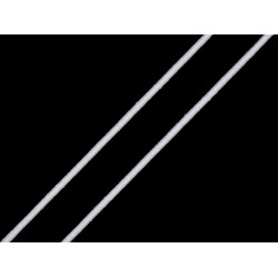 Elastic rotund, ø1,2 mm - Alb (225 Metri)