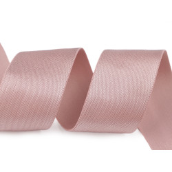 Elastic satinat, lățime 40 mm - Roz vintage (1 Metru)