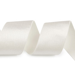 Elastic satinat, lățime 40 mm - Off white (1 Metru)