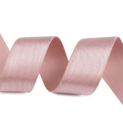 Elastic satinat, lățime 30 mm - Roz vintage (1 Metru)