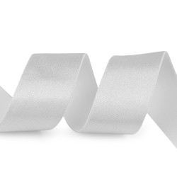 Elastic satinat, lățime 30 mm - Gri neutral (1 Metru)