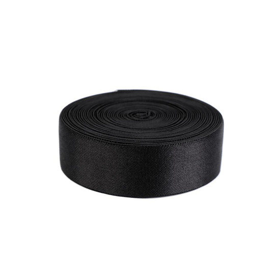 Elastic satinat, lățime 25 mm - Alb (45 Metri) Elastic satinat, lățime 25 mm - Alb (45 Metri)