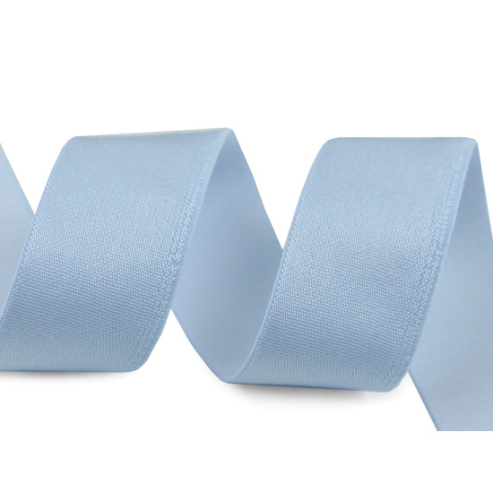 Elastic satinat, lățime 25 mm - Alb (45 Metri) Elastic satinat, lățime 25 mm - Alb (45 Metri)