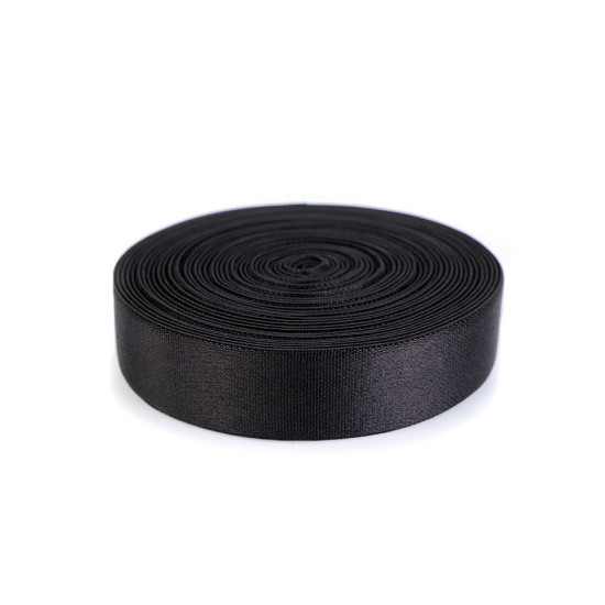 Elastic satinat, lățime 20 mm - Verde închis (45 Metri)