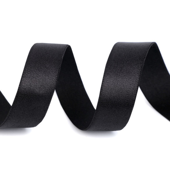 Elastic satinat, lățime 20 mm - Verde închis (45 Metri)