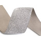 Elastic cu lurex, lățime 40 mm - Alb (1 Metru) Elastic cu lurex, lățime 40 mm - Alb (1 Metru)