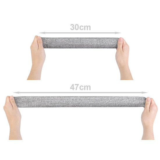 Elastic cu lurex, lățime 40 mm - Alb (1 Metru) Elastic cu lurex, lățime 40 mm - Alb (1 Metru)