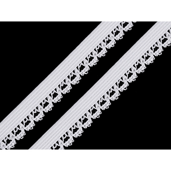 Elastic decorativ, lățime 15 mm - Gri neutral (20 Metri) Elastic decorativ, lățime 15 mm - Gri neutral (20 Metri)