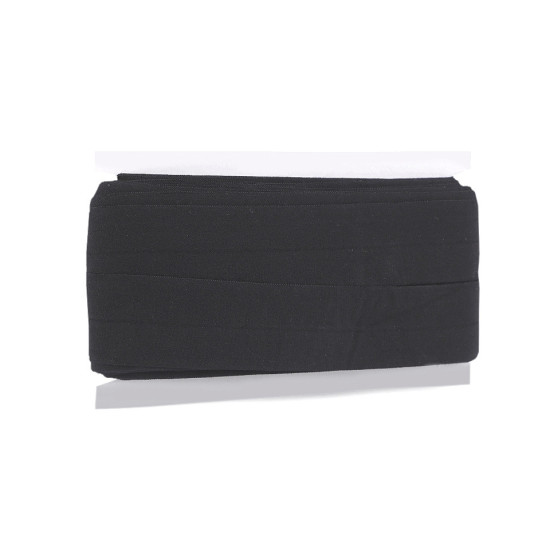 Elastic bias, lățime 40 mm - Negru (1 Metru) Elastic bias, lățime 40 mm - Negru (1 Metru)