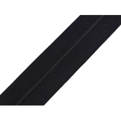 Elastic bias, lățime 40 mm - Negru (1 Metru)