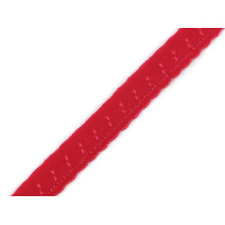 Banda elastica decorativa latime de 10 mm - Roșu (18 Metri)