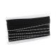 Elastic bias cu puncte metalice, latime 22 mm - Galben verzui (1 Metru) Elastic bias cu puncte metalice, latime 22 mm - Galben verzui (1 Metru)