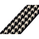 Banda elastica moale moale latime 40 mm - Negru (20 Metri)
