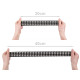 Banda elastica moale moale latime 40 mm - Negru (20 Metri)