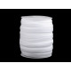 Banda elastica cu silicon  12 mm - Bej (1 Metru)