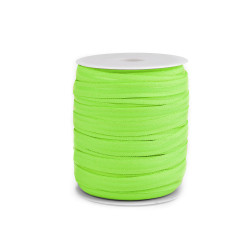 Banda elastica cu silicon  12 mm - Verde neon (1 Metru)