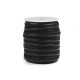 Banda elastica cu silicon  12 mm - Bej (1 Metru)