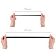 Banda elastica cu silicon  12 mm - Bej (1 Metru)