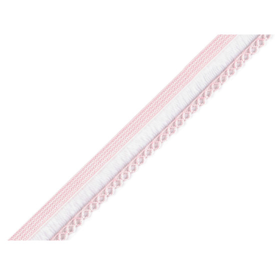 Elastic decorativ 14 mm - Roz pudrat (180 Metri) Elastic decorativ 14 mm - Roz pudrat (180 Metri)