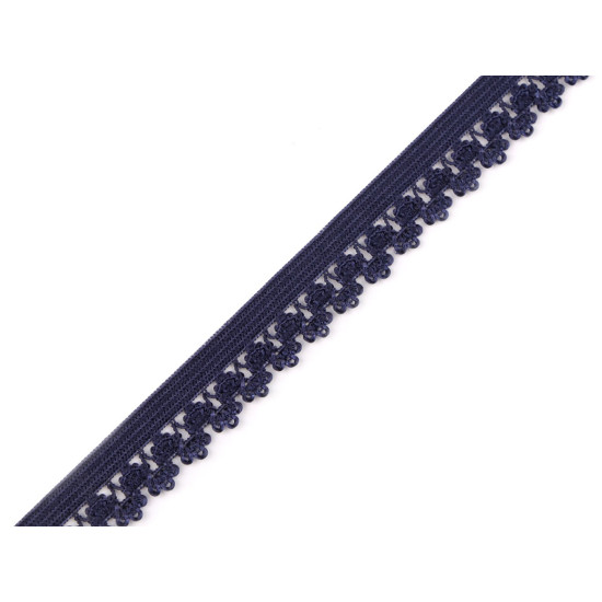 Bandă elastică decorativă lățime 13 mm - Galben muștar (18 Metri) Bandă elastică decorativă lățime 13 mm - Galben muștar (18 Metri)