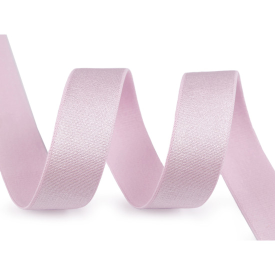 Elastic satinat 20 mm - Negru (90 Metri) Elastic satinat 20 mm - Negru (90 Metri)