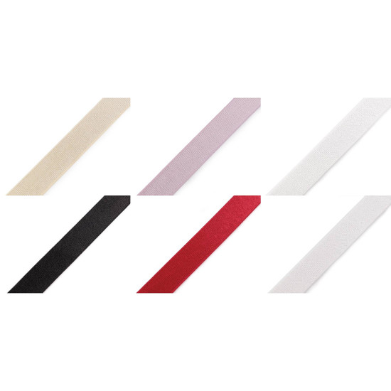 Elastic satinat 20 mm - Negru (90 Metri) Elastic satinat 20 mm - Negru (90 Metri)
