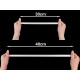 Elastic satinat 15 mm - Negru (90 Metri) Elastic satinat 15 mm - Negru (90 Metri)
