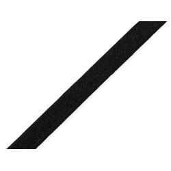 Elastic lenjerie satinat latime  6 mm - Negru (1 Metru)