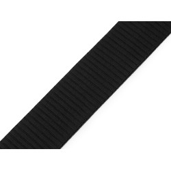 Banda elastica moale 38 mm - Negru (1 Metru)