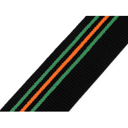 Elastic bias latime 40 mm - Negru (1 Metru)