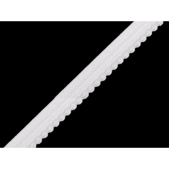 Banda elastica cu silicon 12 mm - Negru (90 Metri)