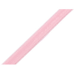 Banda elastica cu silicon 10mm - Roz deschis (10 Metri)