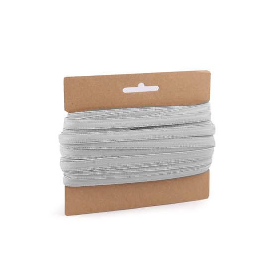 Banda elastica cu silicon 10mm - Albastru închis (10 Metri)