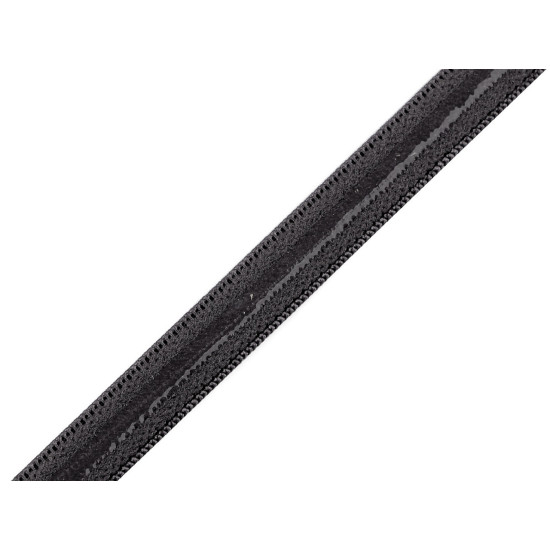 Banda elastica cu silicon 10mm - Albastru închis (10 Metri)