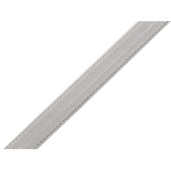 Banda elastica cu silicon 10mm - Gri deschis (10 Metri)