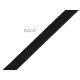 Banda elastica cu silicon 10mm - Negru (45 Metri)