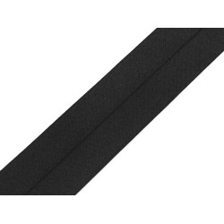 Elastic bias, lățime 40 mm - Negru (1 Metru)