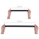 Banda elastica latime de 25 mm cu silicon - Negru (20 Metri) Banda elastica latime de 25 mm cu silicon - Negru (20 Metri)