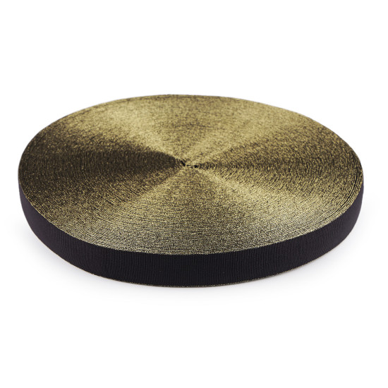 Elastic ripsat / elastic sutien 25 mm - Negru (1 Metru) Elastic ripsat / elastic sutien 25 mm - Negru (1 Metru)